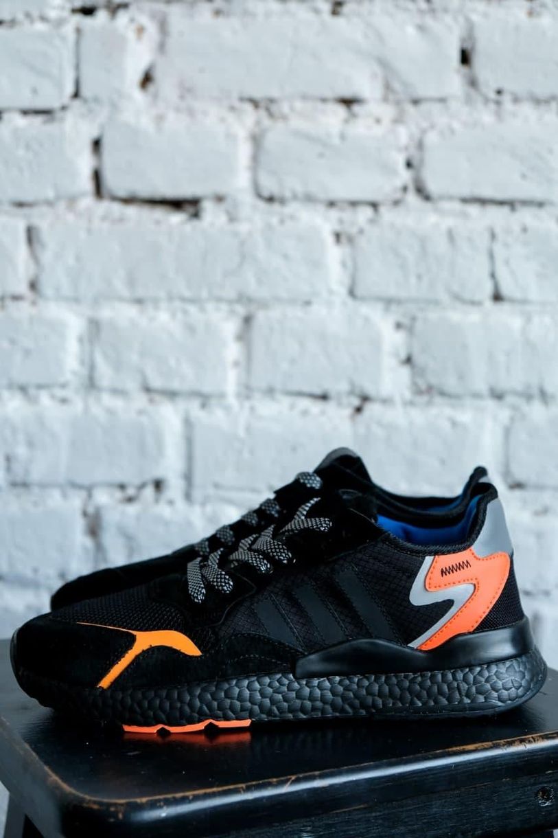 Adidas Nite Jogger 3M Black Orange 5468 фото