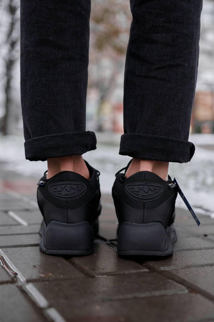 Зимові Кросівки Adidas Streetball Black Fur 10057 фото