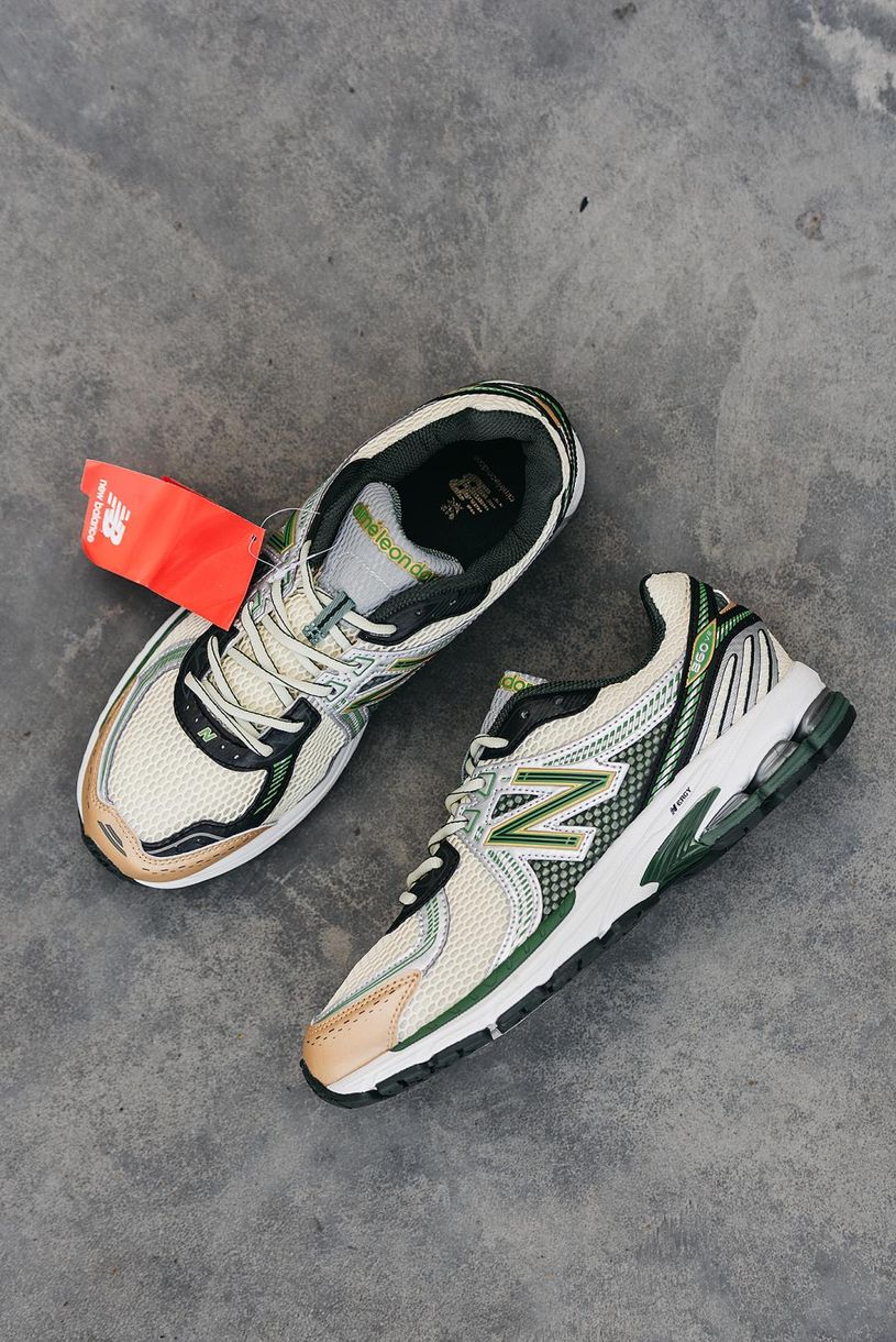 Кросівки New Balance 860v2 Aime Leon Dore Green 10251 фото