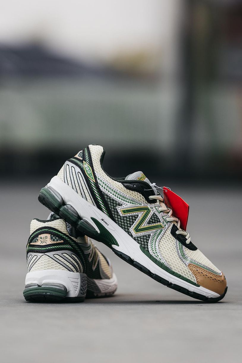 Кросівки New Balance 860v2 Aime Leon Dore Green 10251 фото