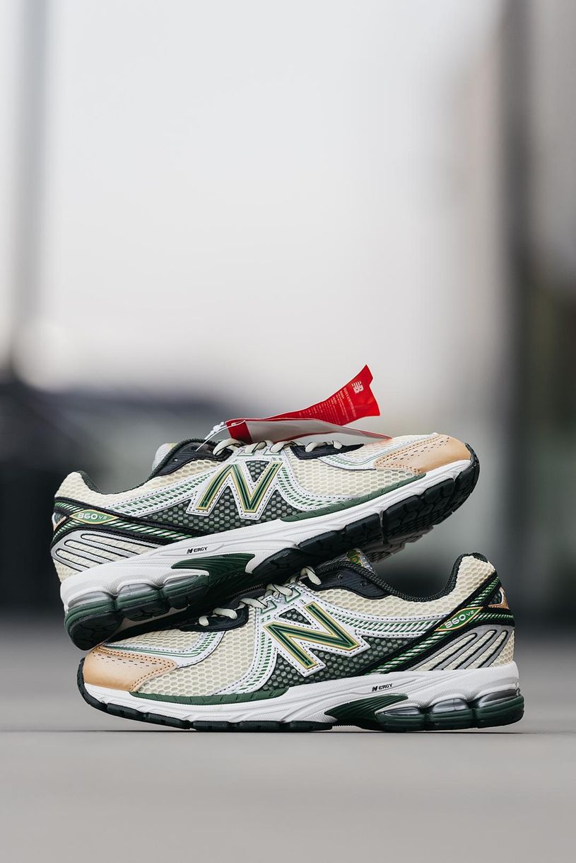 Кросівки New Balance 860v2 Aime Leon Dore Green 10251 фото