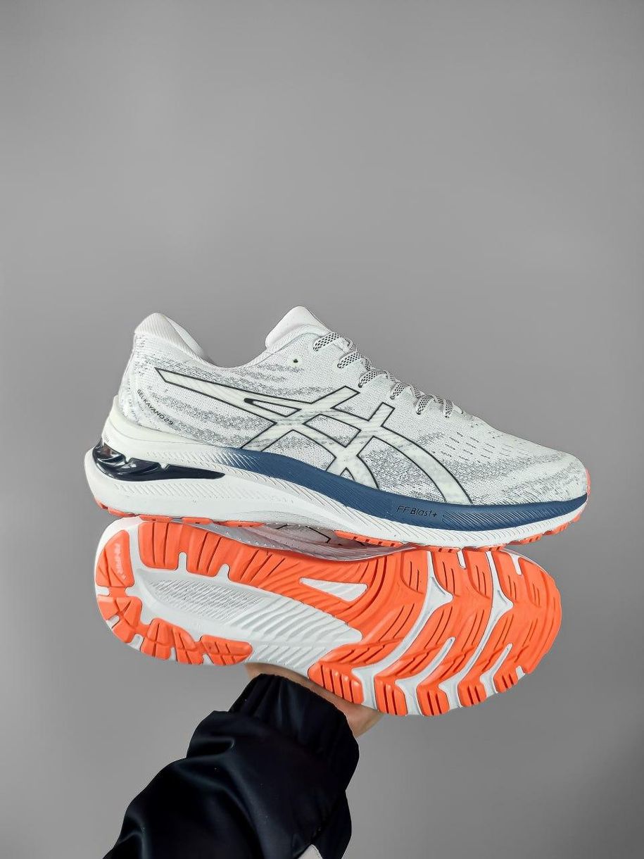 Кроссовки белые Asics Gel-Kayano 29 White, 41