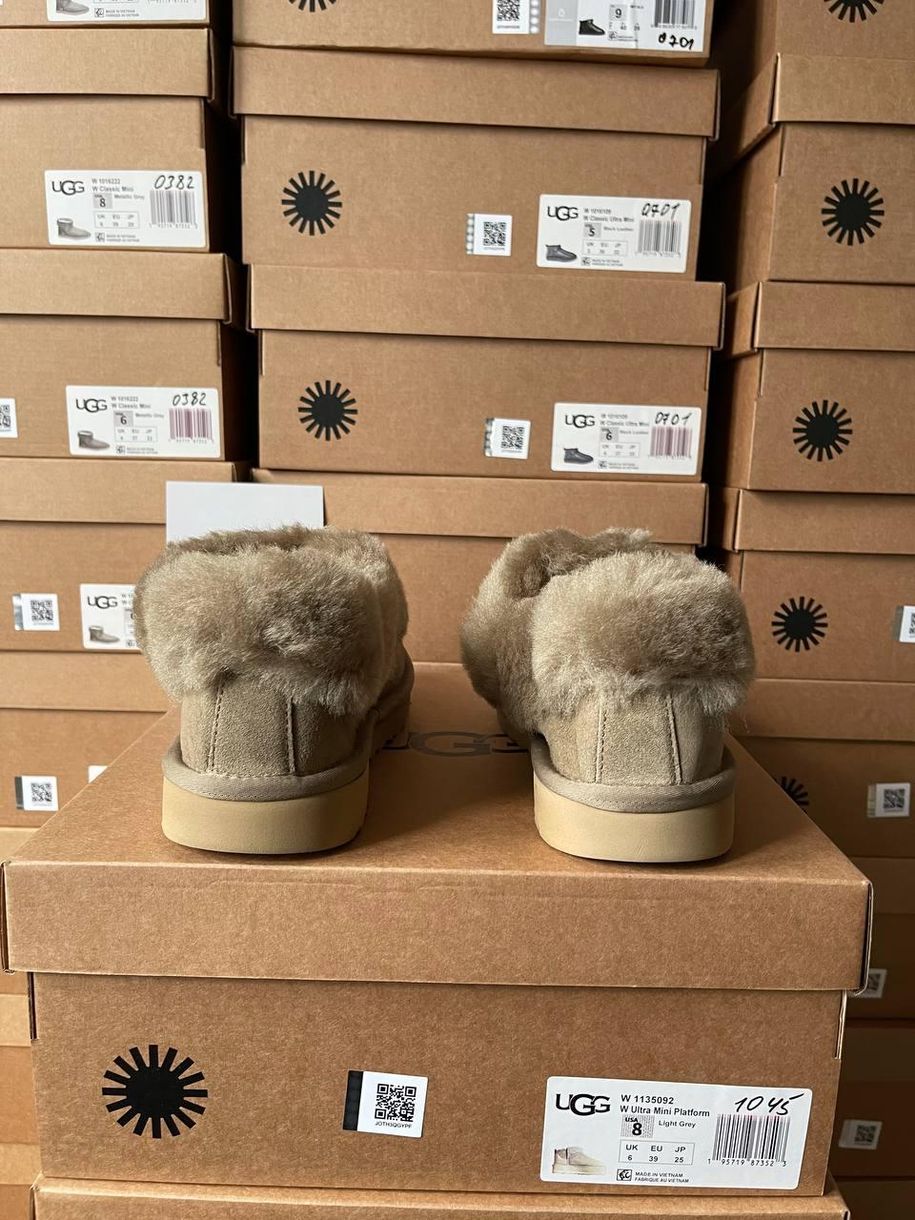 Зимові чоботи Ugg Coquette Khaki 9984 фото