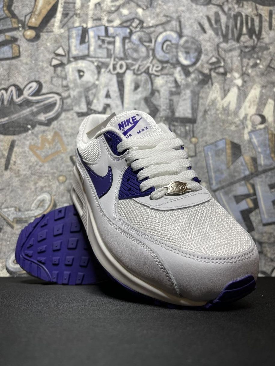 Кросівки Nike Air Max 90 White Voltage 7719 фото
