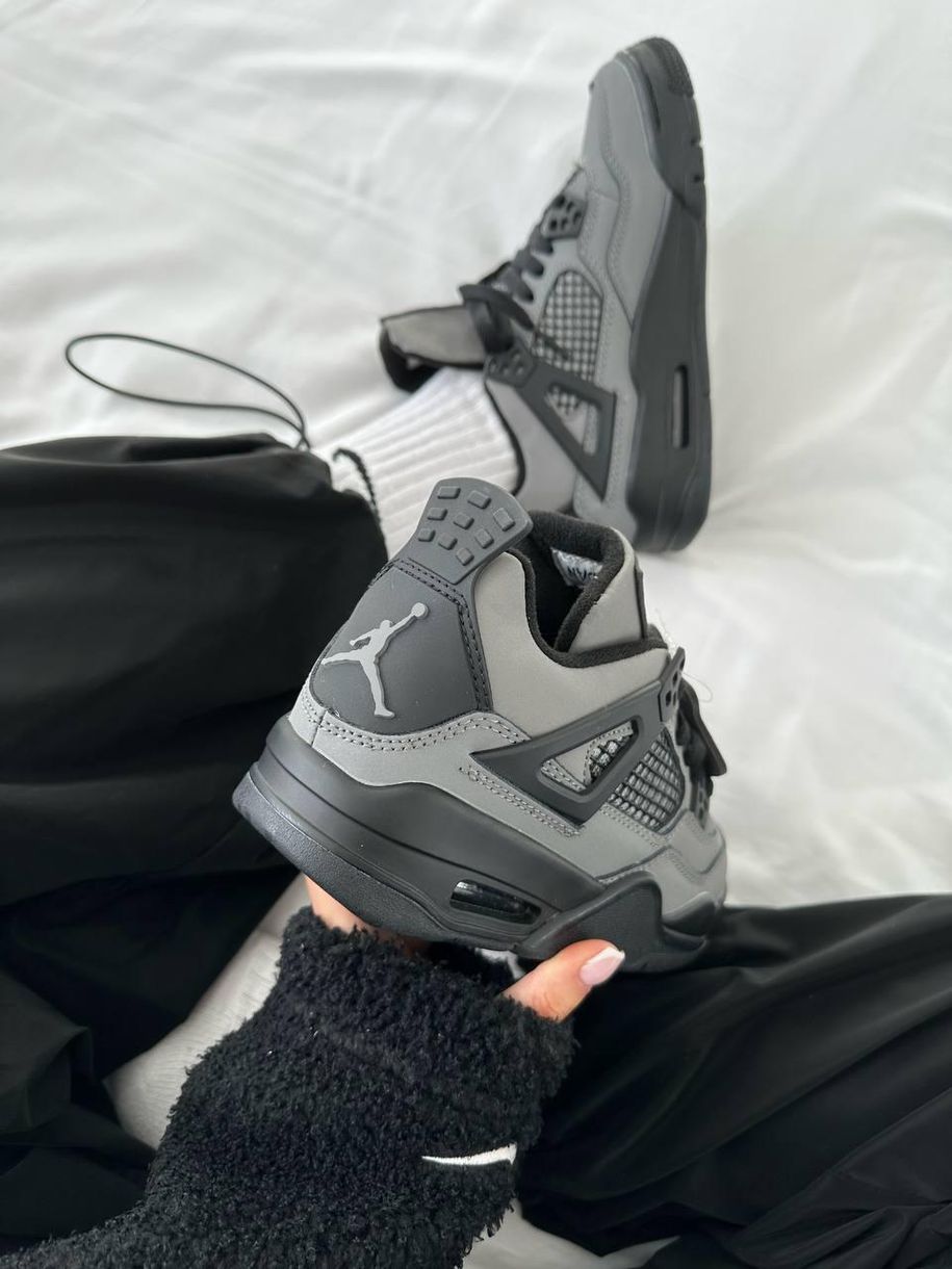 Баскетбольні кросівки Nike Air JORDAN 4 x Cactus Jack Grey Black 9950 фото