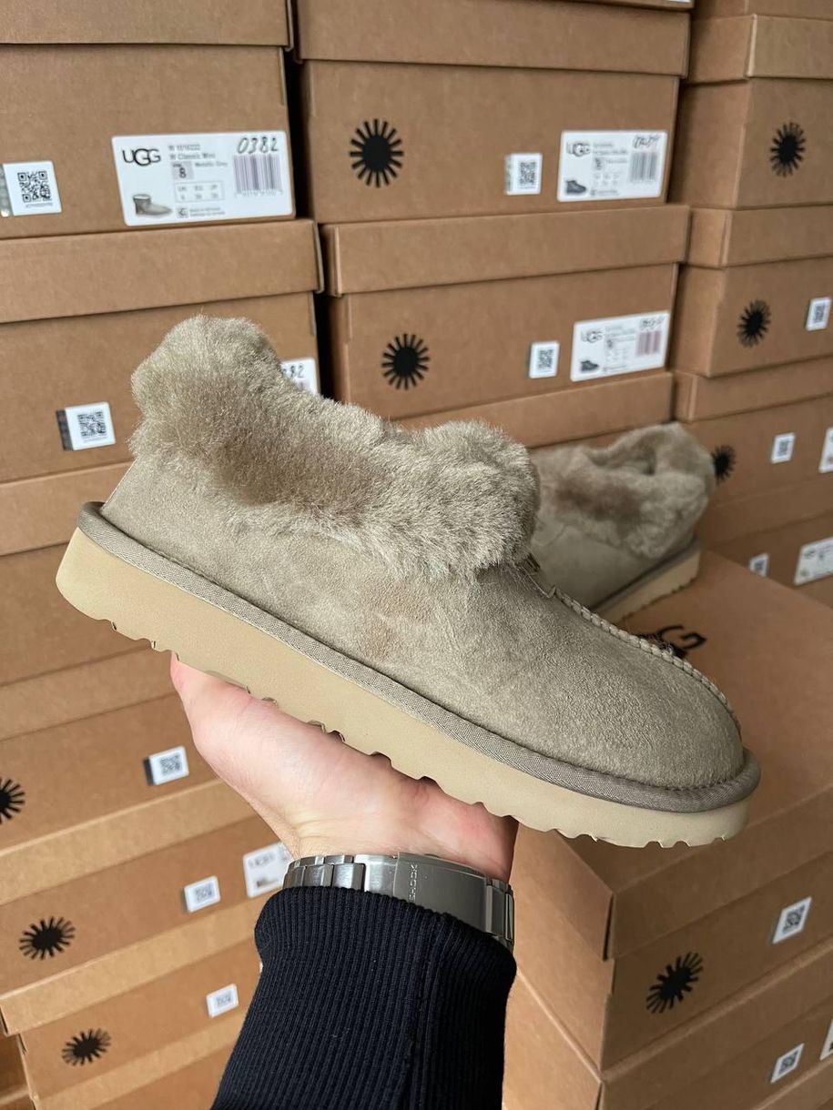 Зимові чоботи Ugg Coquette Khaki 9984 фото