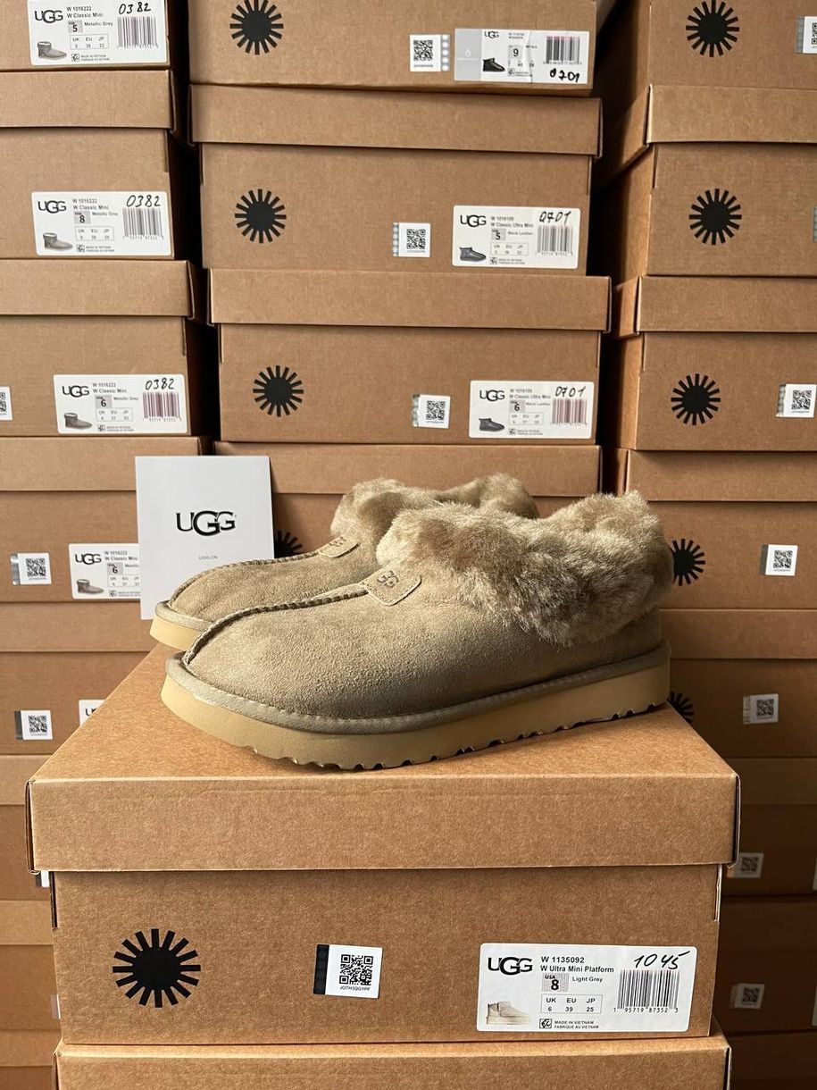 Зимові чоботи Ugg Coquette Khaki 9984 фото