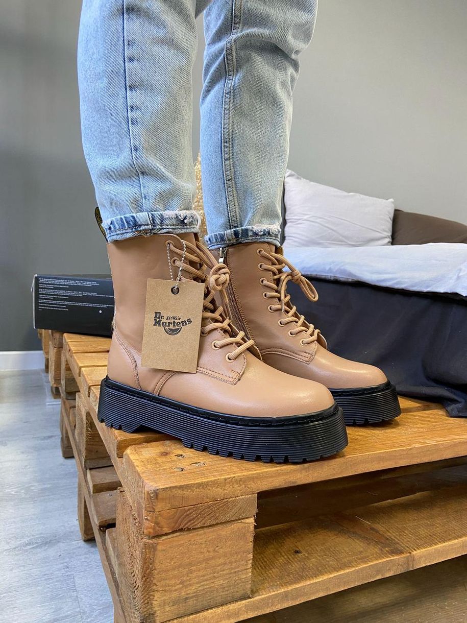 Черевики Dr. Martens JADON Beige 4386 фото