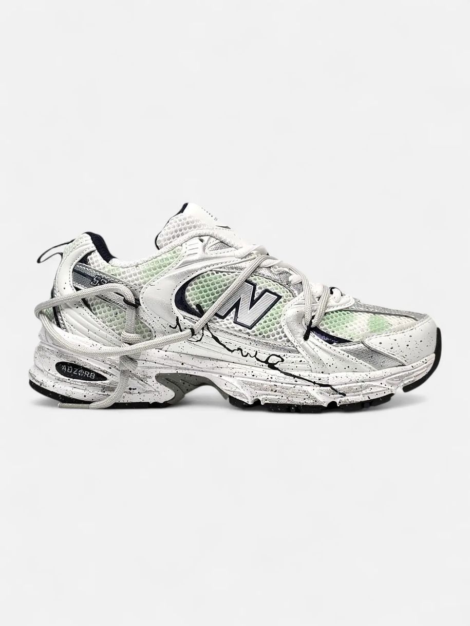New Balance 530 White Green Black, 36