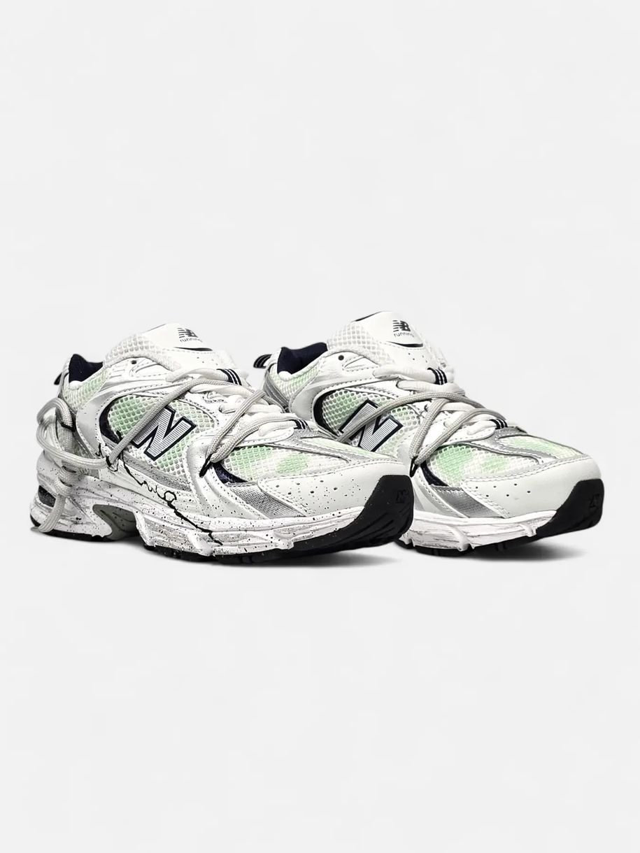 New Balance 530 White Green Black, 36