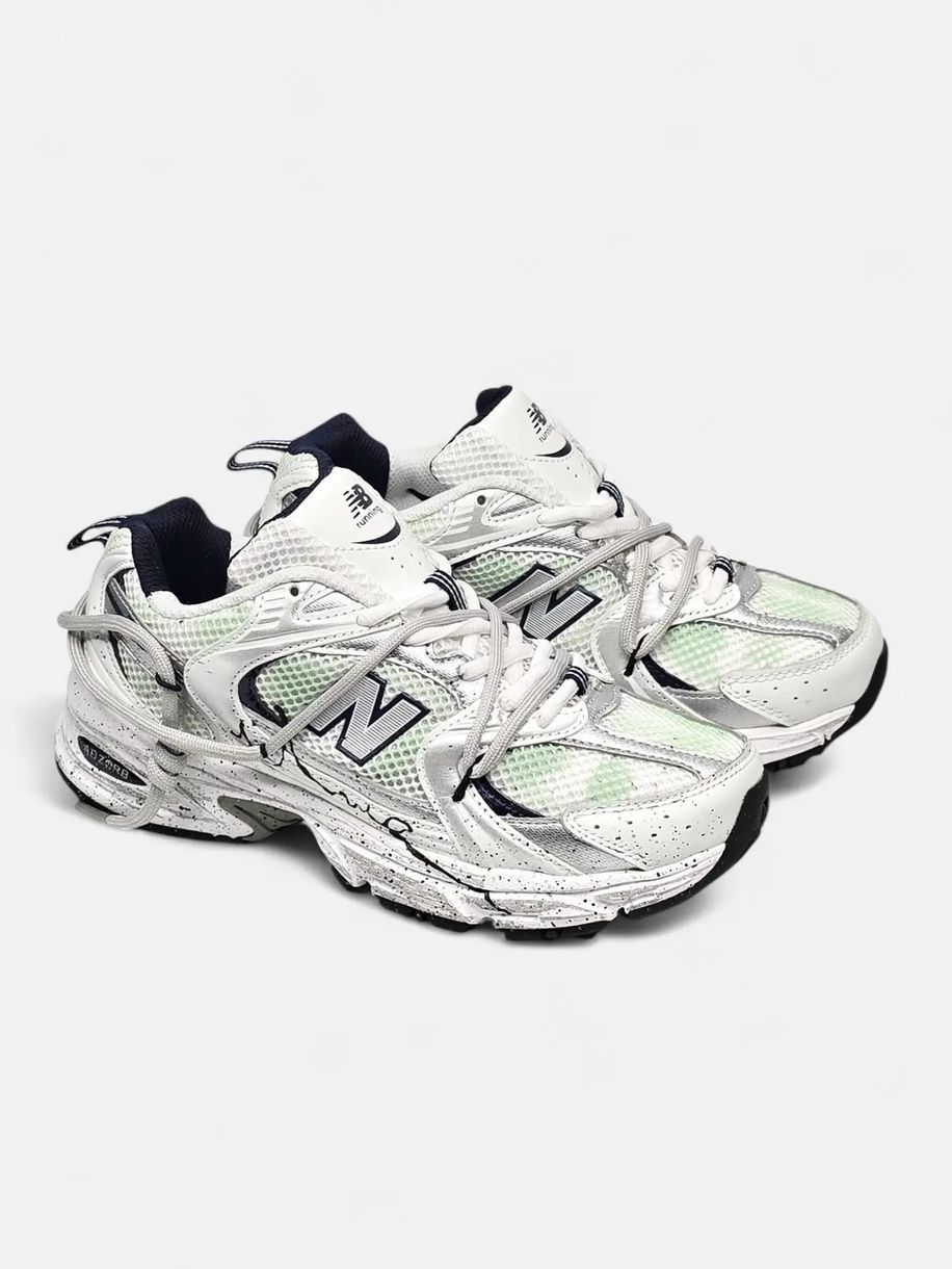 New Balance 530 White Green Black, 36