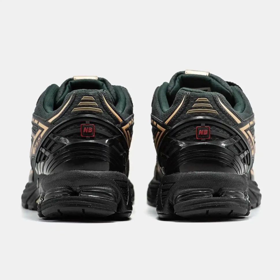 New Balance 1906R x KITH Dark Green Gold Burgundy