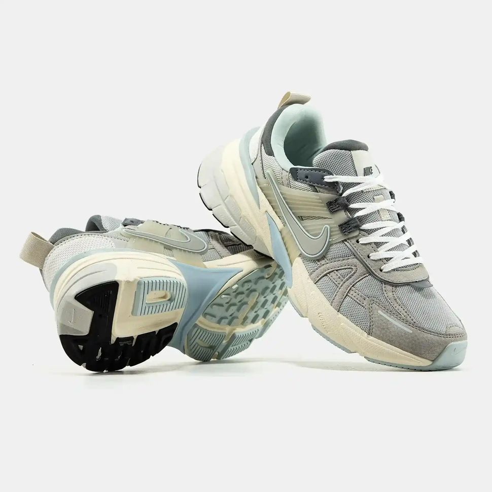 Nike V2K Runtekk Grey Mist Ivory Blue