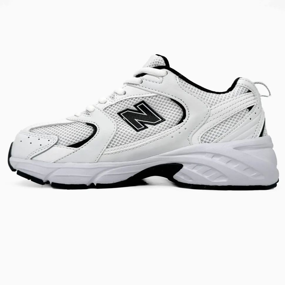 New Balance 530 White Black Mesh, 36
