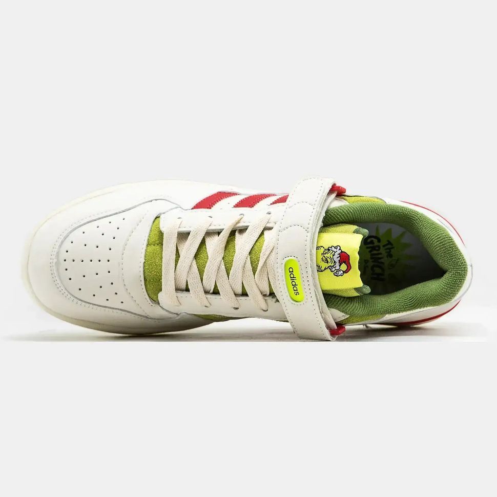 Adidas Forum 84 Low x The Grinch White Red Green