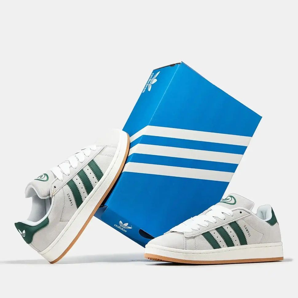 adidas Campus 00s Grey Green Gum