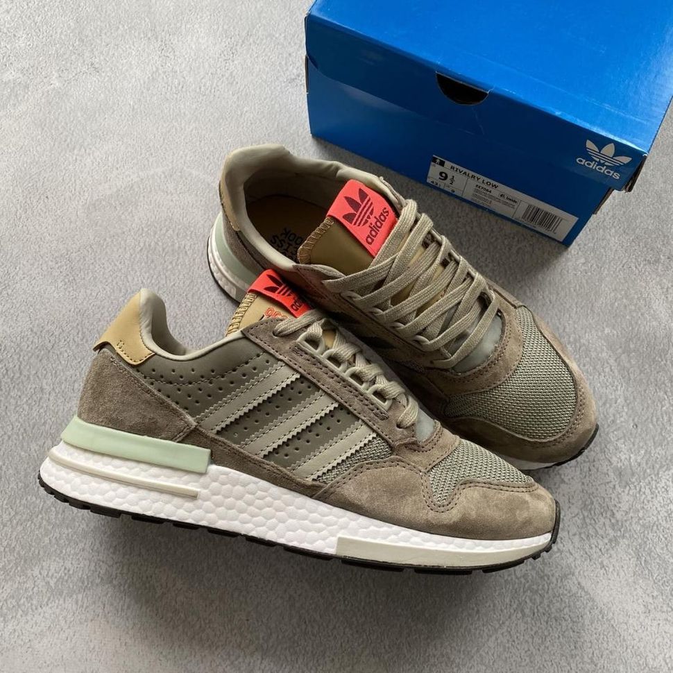 Кросівки Adidas ZX 500 RM Grey 3229 фото