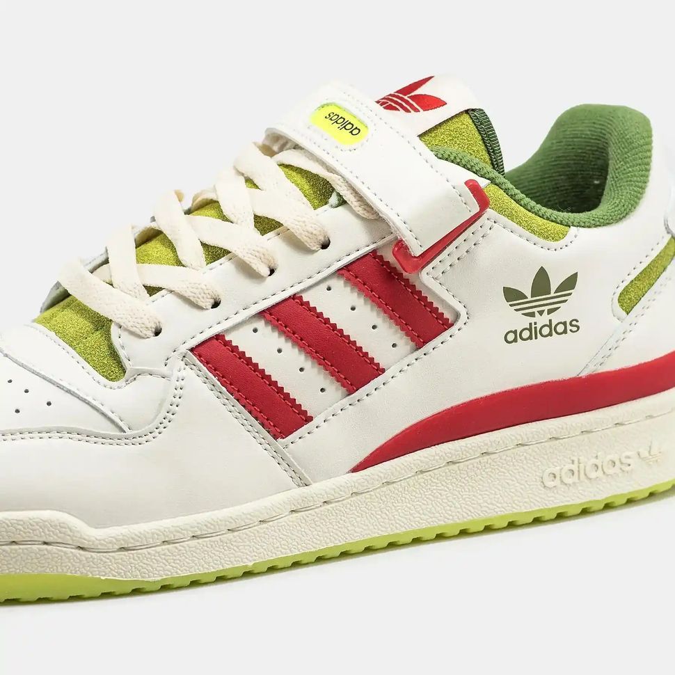 Adidas Forum 84 Low x The Grinch White Red Green