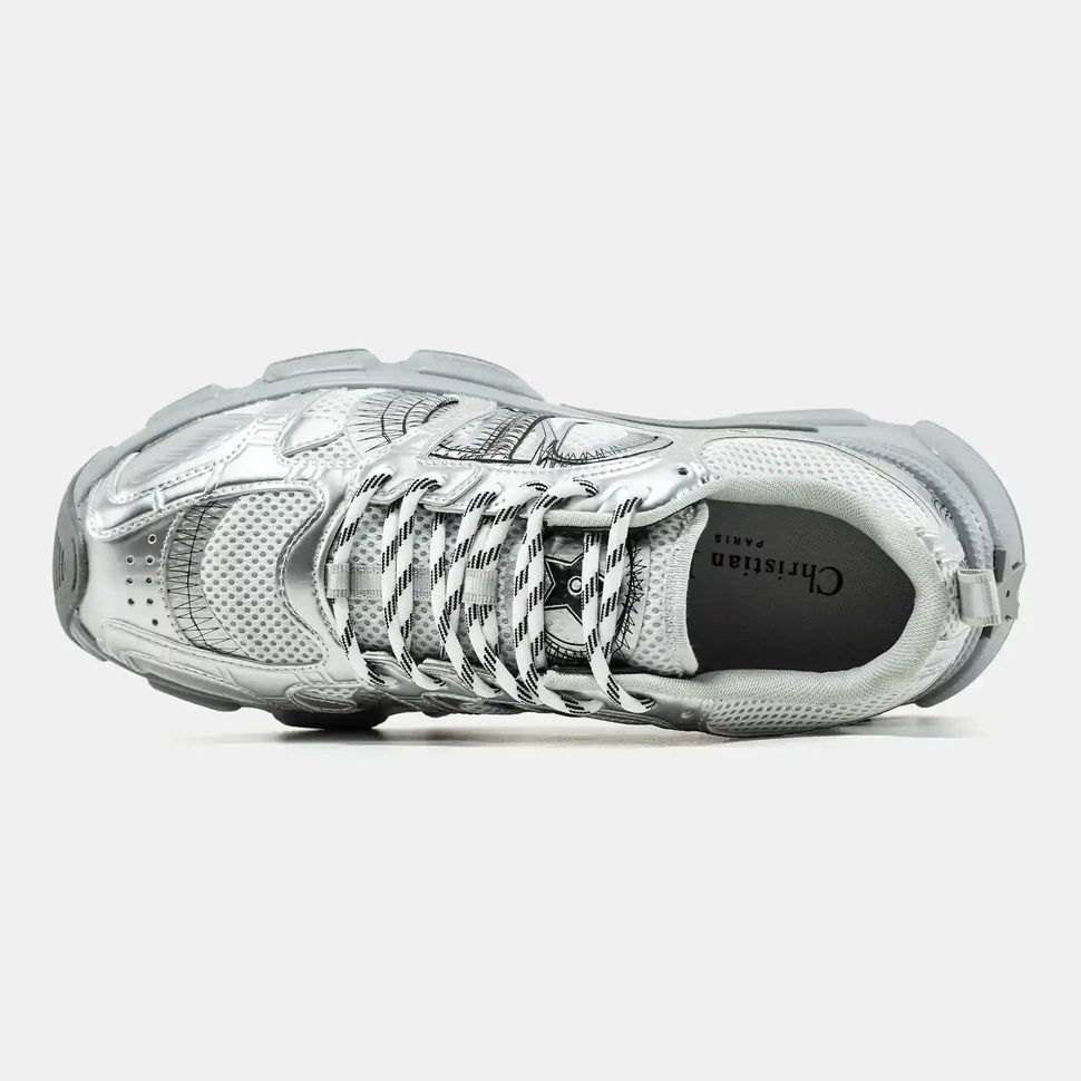 Dior Chrono Sneaker Silver Black, 37