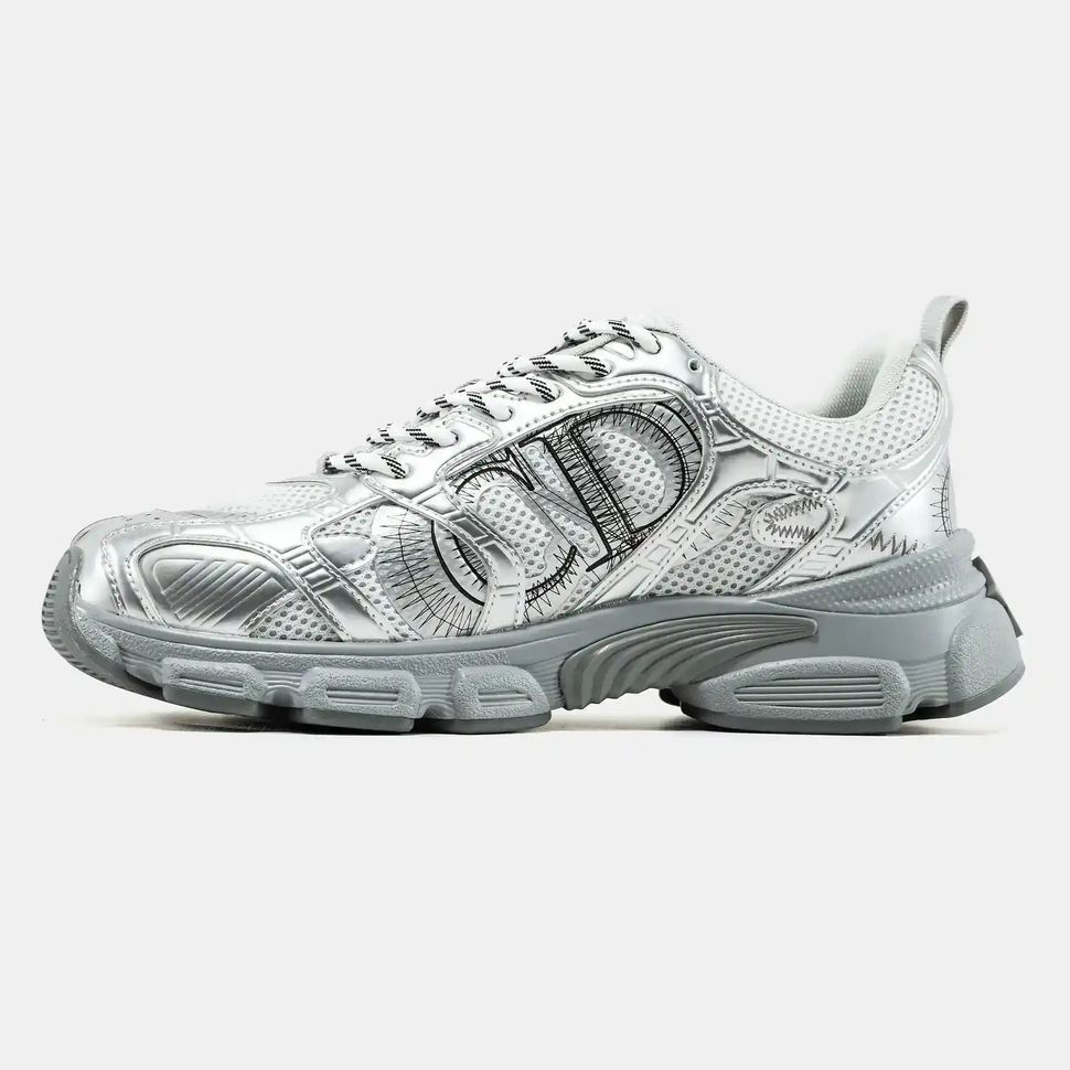 Dior Chrono Sneaker Silver Black, 37