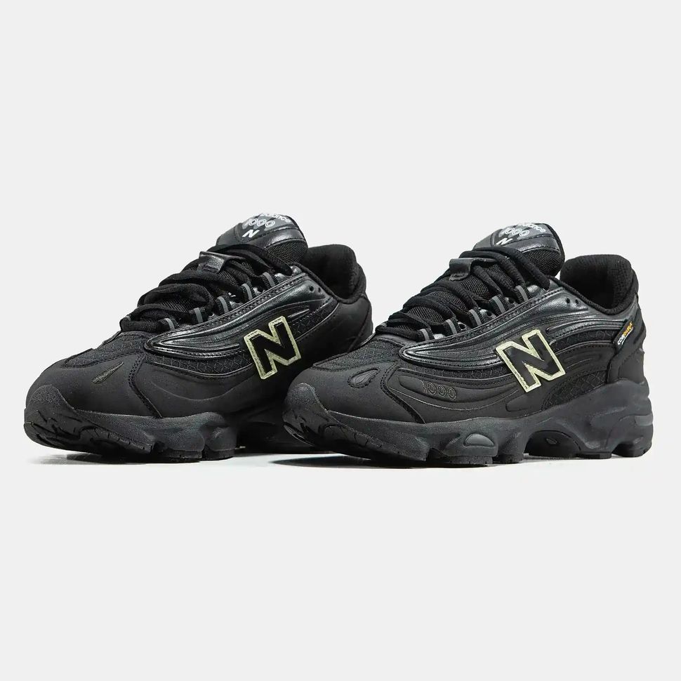 New Balance 1000 Triple Black Cordura, 36