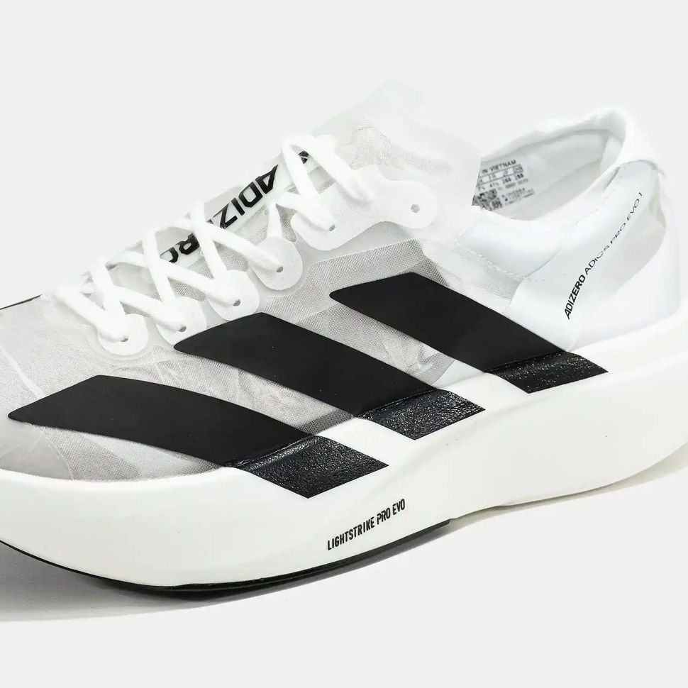 Adidas Adizero Adios Pro EVO 1 White Black