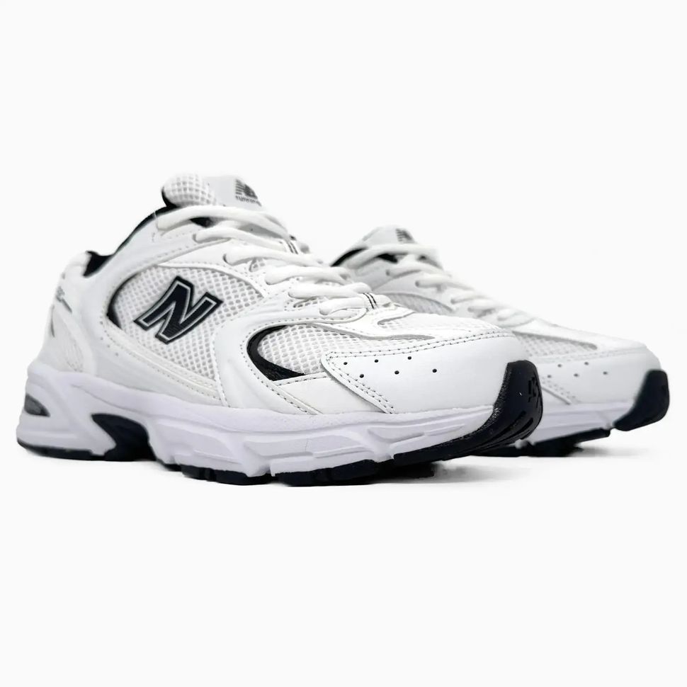 New Balance 530 White Black Mesh, 36