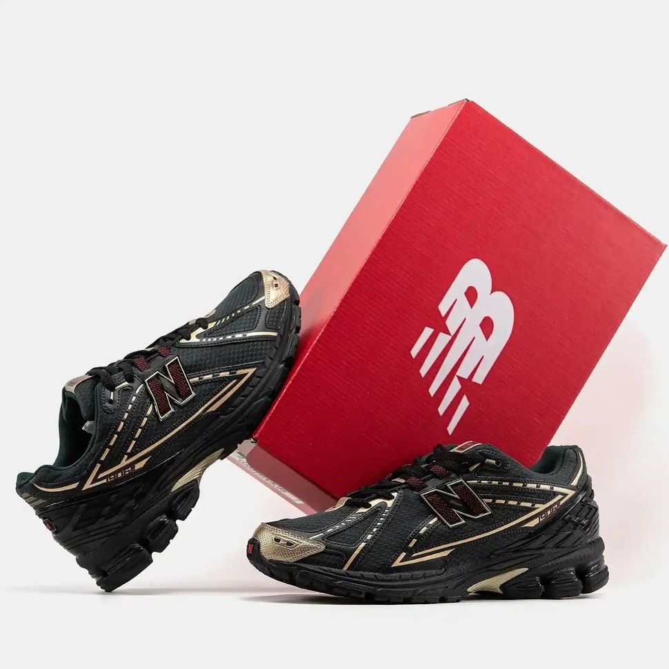 New Balance 1906R x KITH Dark Green Gold Burgundy