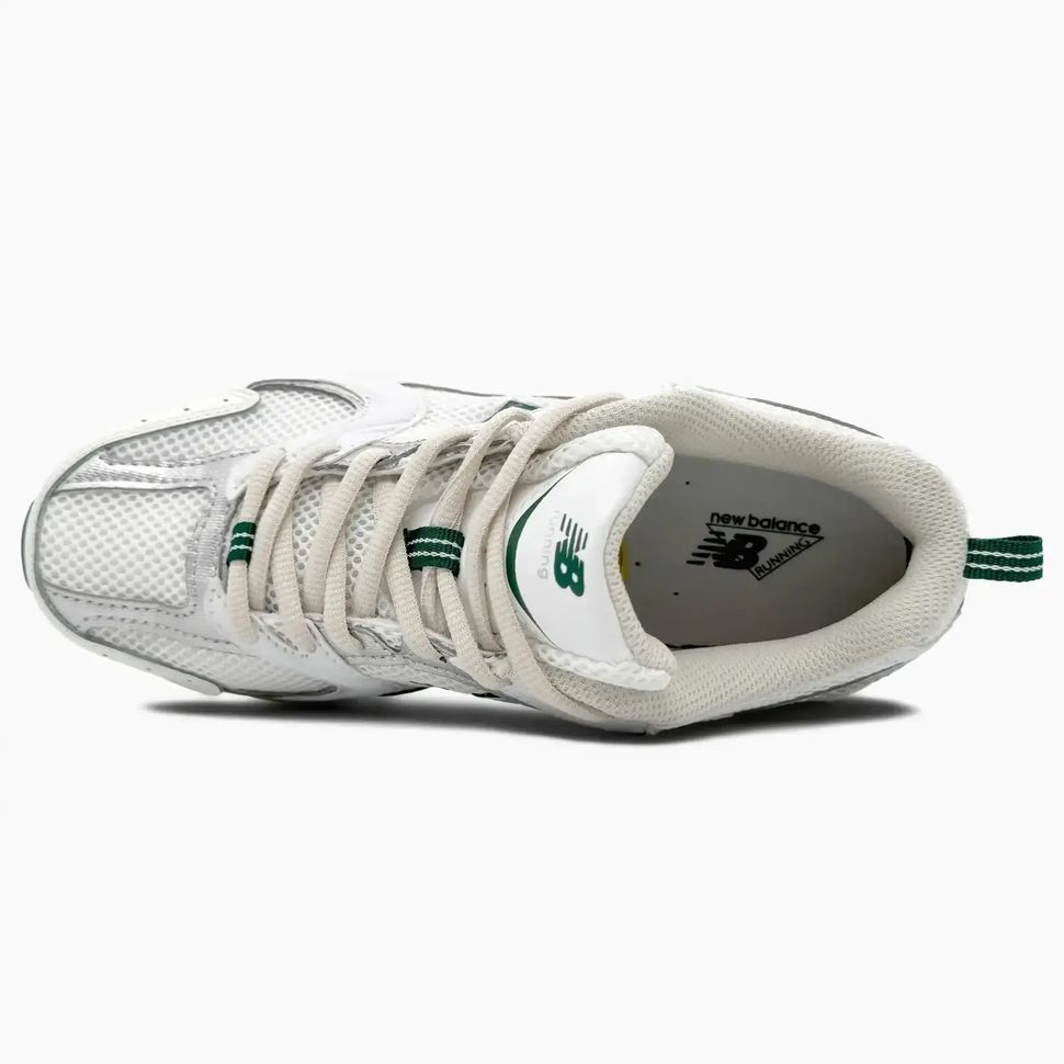 New Balance 530 White Silver Green