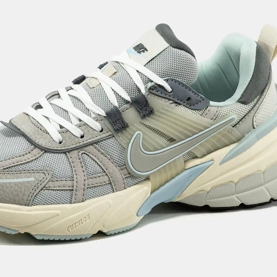 Nike V2K Runtekk Grey Mist Ivory Blue