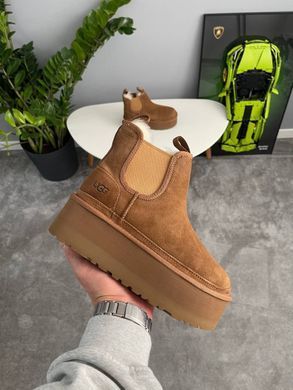 Ugg Neumel Chelsea Extra Platform Chestnut, 36