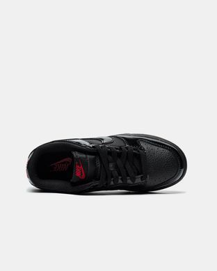 Nike Dunk Low Black Red, 36