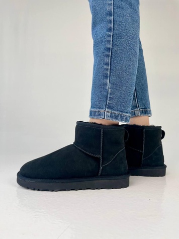 Зимние сапоги UGG Mini Black 5364 фото