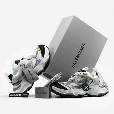 Balenciaga Cargo Silver White Black, розмір 36
