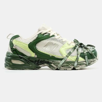 New Balance 530 Green Lime Custom Paint, 36