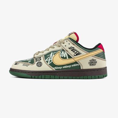 Nike SB Dunk Low x Stussy Beige Green, 38