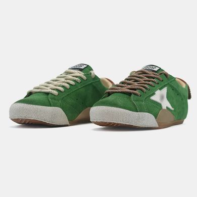 Golden Goose True Star Green White, 36