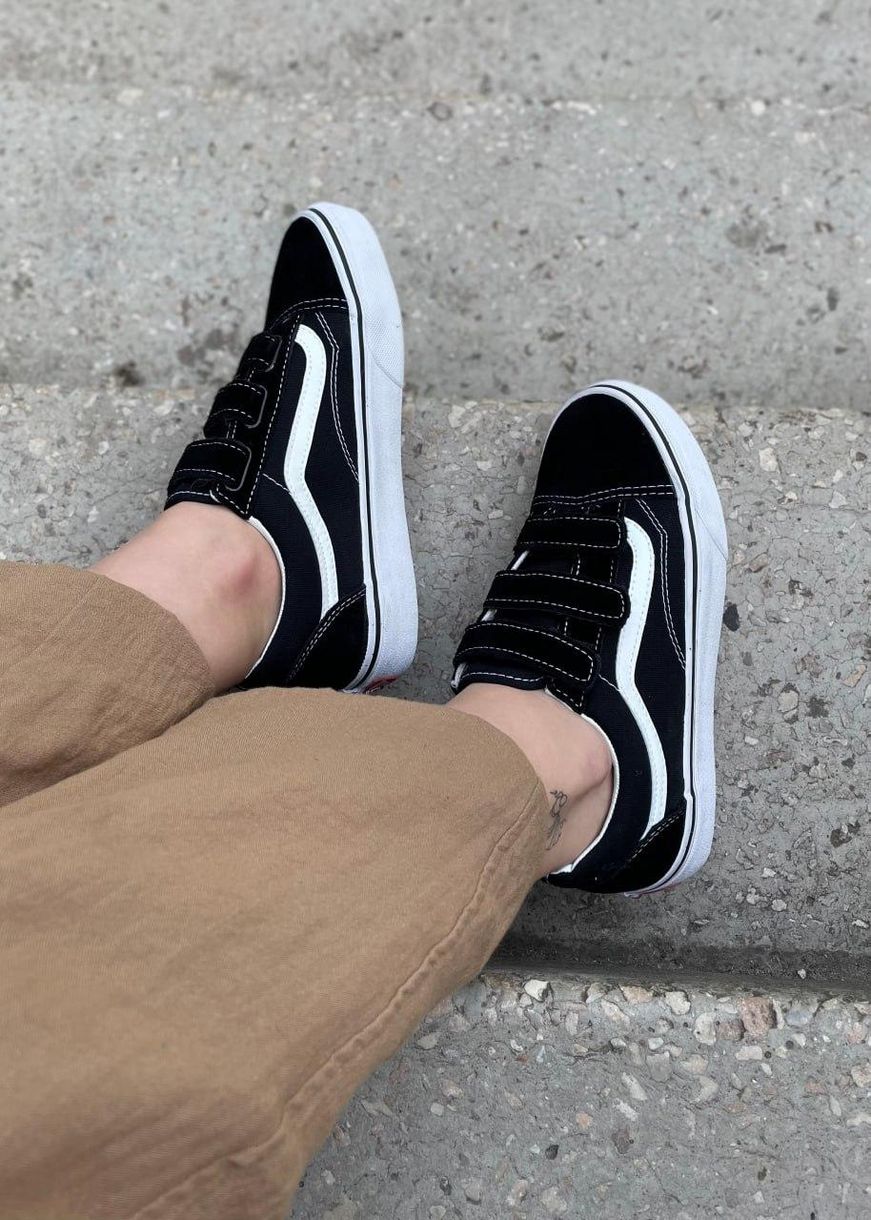 Кеди Vans Old Skool V Black White 9227 фото