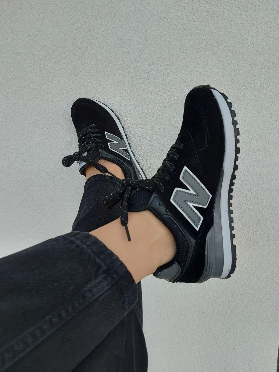 Кросівки New Balance 574 Black Grey v2 6172 фото