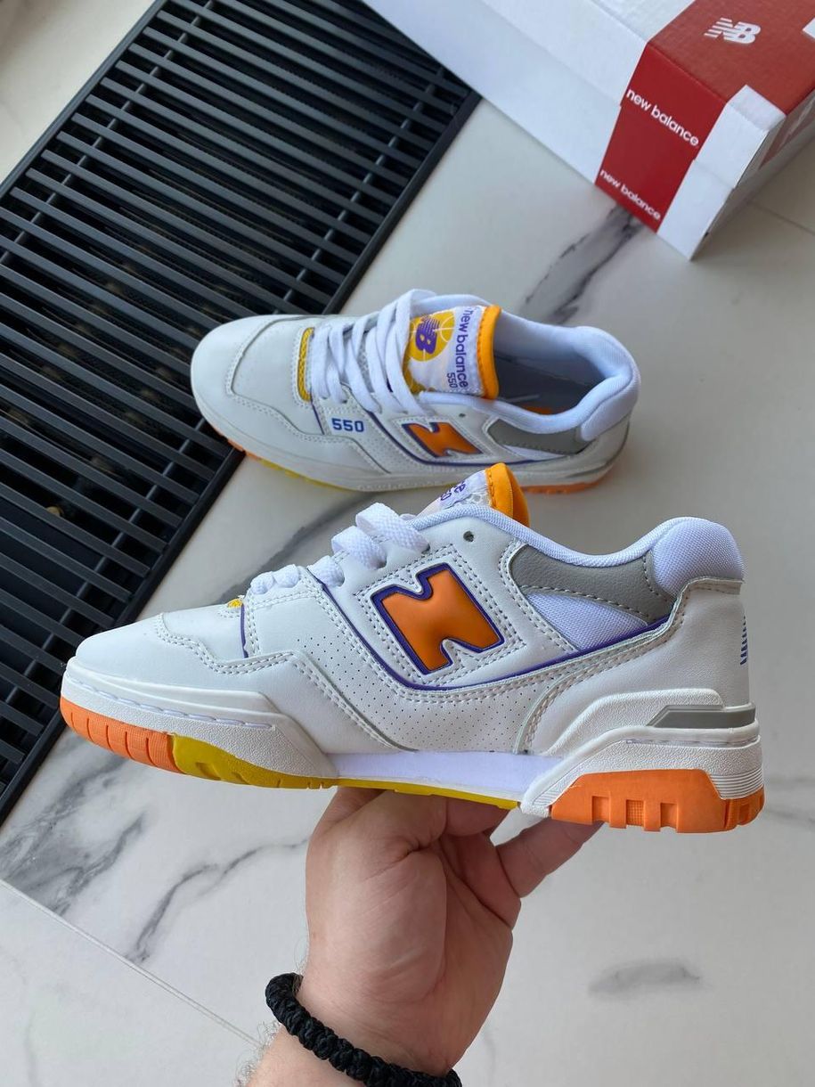 Кросівки New Balance 550 Vibrante Orange 8003 фото