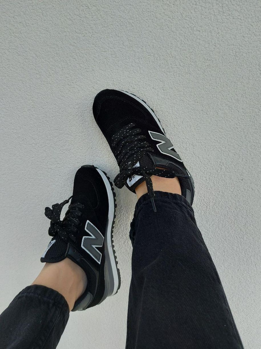 Кросівки New Balance 574 Black Grey v2 6172 фото