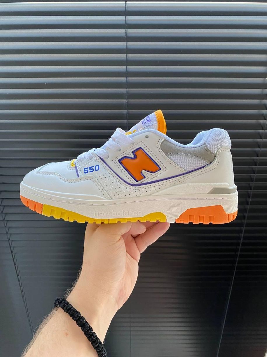 Кросівки New Balance 550 Vibrante Orange 8003 фото