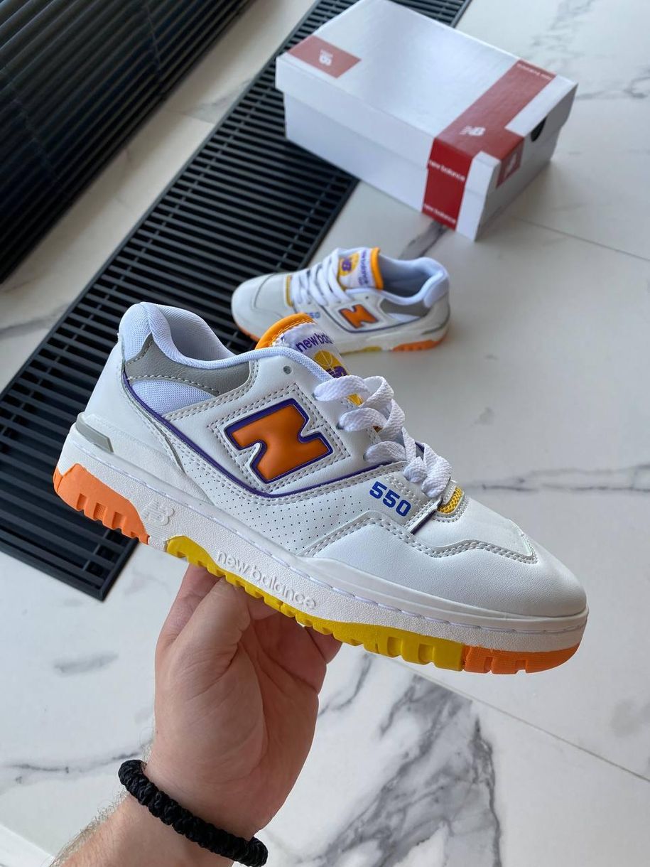 Кросівки New Balance 550 Vibrante Orange 8003 фото