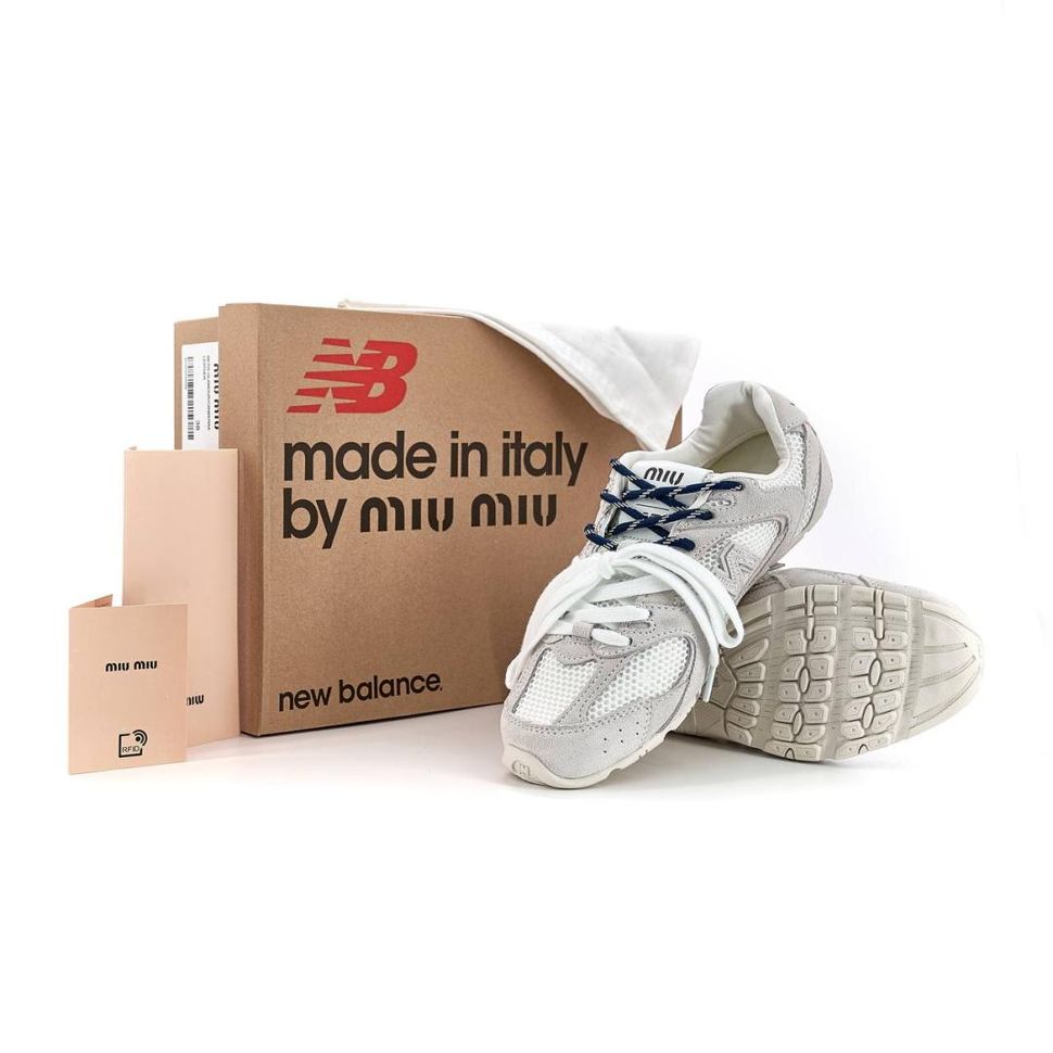 New Balance x Miu Miu 530 Grey 11037 фото