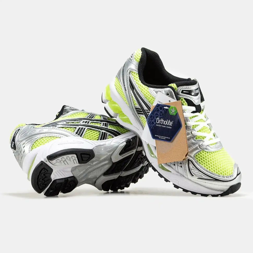 Asics Gel-Kayano 14 Silver Black Lime
