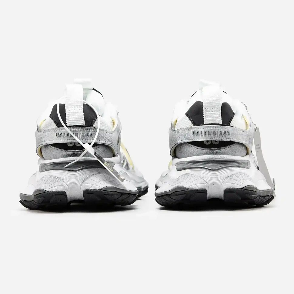 Balenciaga Cargo Silver White Black