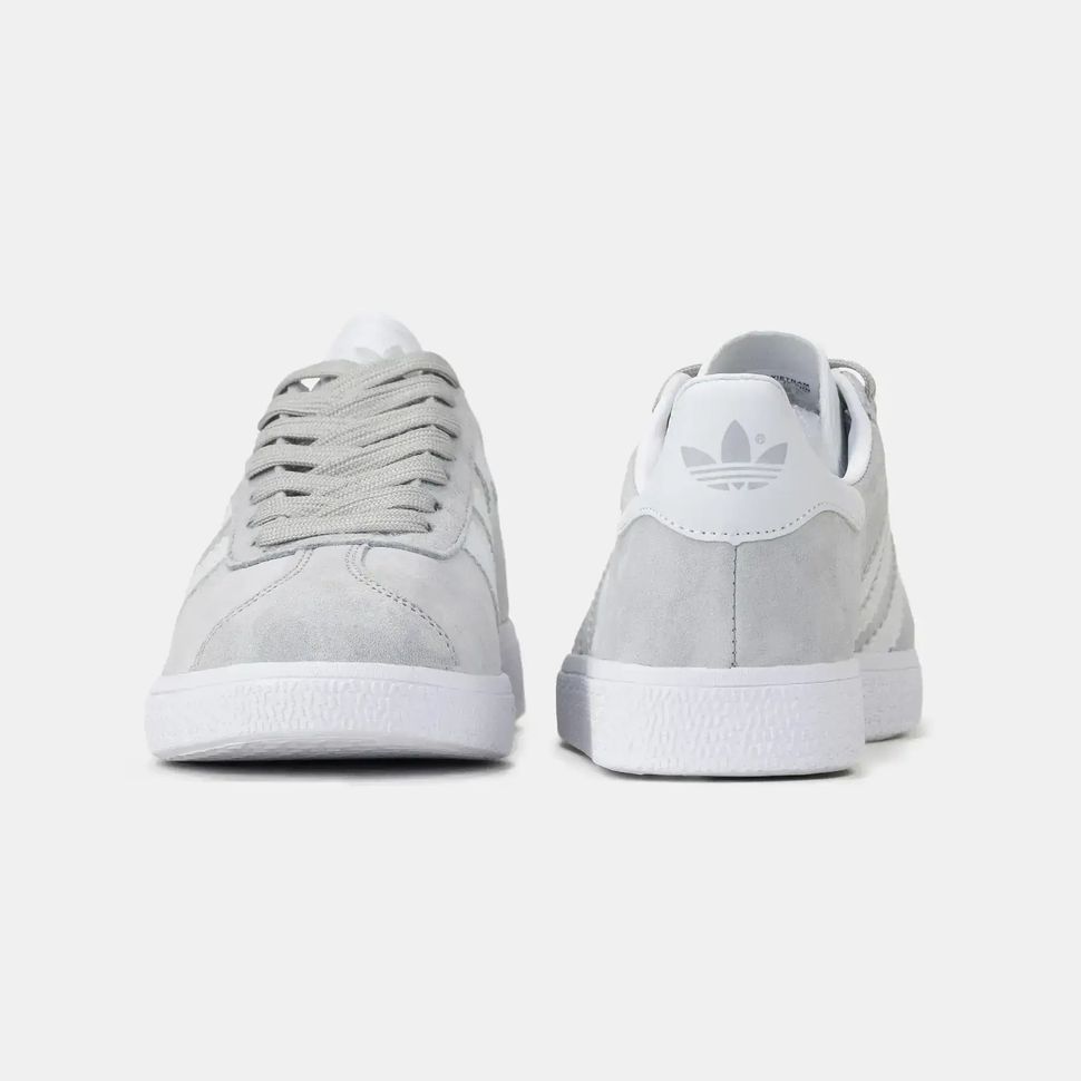 Adidas Gazelle Grey White Gum