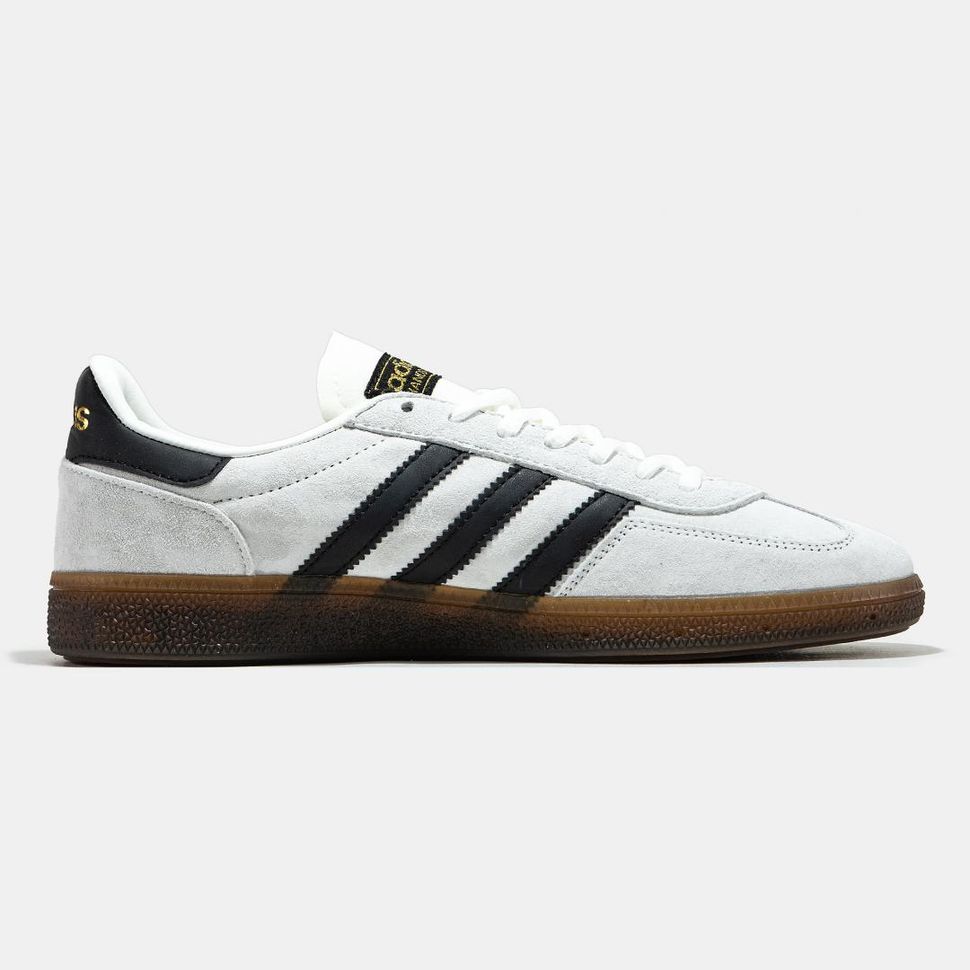 Кеди Adidas Spezial Handball White Black 9330 фото