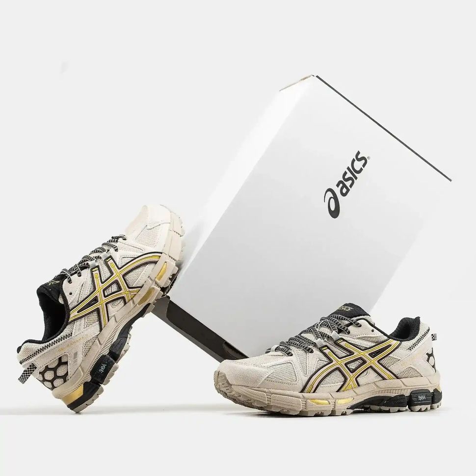 Asics Gel-Kahana 8 Birch Black Yellow
