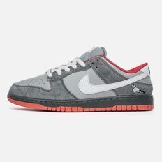 Nike SB Dunk Low Grey Red Black, 41
